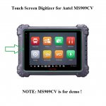 Touch Screen Digitizer Replacement for Autel MaxiSYS MS909CV